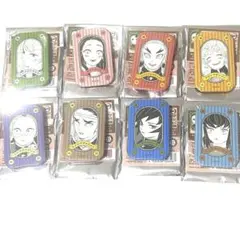 鬼滅の刃 ジャンプショップ スクエア缶バッジコレクション 8点