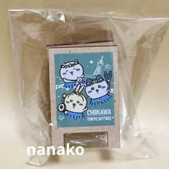 ちいかわ　スカイツリー　ノベルティ　特典　看板風クリップ　ハチワレ　うさぎのサムネイル