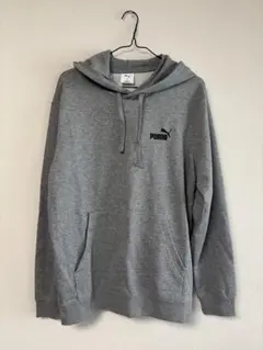 PUMA グレー フード付きパーカー Lサイズ