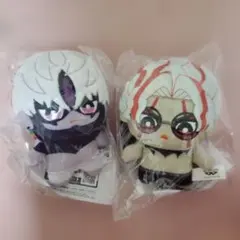 ナムコ限定 ダンダダン ちみっともぬい オカルン　ジジ邪視 ぬいぐるみ