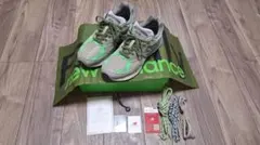 特価 Patta × New Balance 990V3 Olive 28.5のサムネイル
