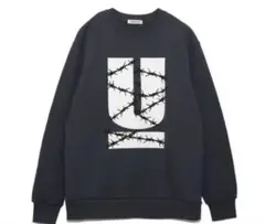 UNDERCOVER アンダーカバー 有刺鉄線 Uスウェット グレーグリーンのサムネイル