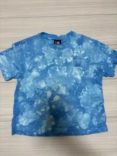 NEW ERA ニューエラ タイダイ柄 半袖Tシャツ ブルー キッズのサムネイル