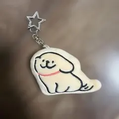 MALTESE ぬいぐるみキーホルダー