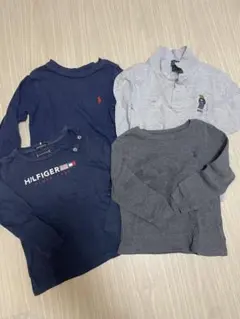 トミーヒルフィガー・ポロラルフローレン長袖カットソーセット