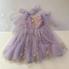 Arabella and Rose パープルドレス