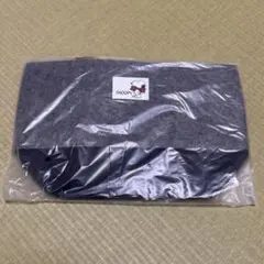 SNOOPY スヌーピー　トートバッグ グレー/黒 約320×200×120mm