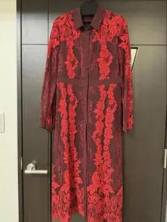 グレースコンチネンタル ダイアグラム 総レースシャツワンピース 石原さとみ着用