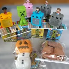 Minecraft フィギュア、ぬいぐるみ セット