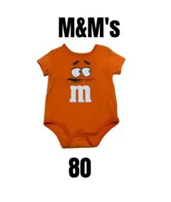 【M&Ms エムアンドエムズ】半袖ロンパース　ベビーキッズ　80cm