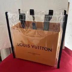 ハンドルスカーフプレゼント！クリアバッグとヴィトンショッパー小 
