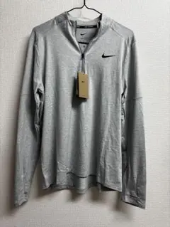 半額⭐︎未使用Nike ハーフジップ長袖Tシャツ グレー