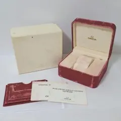 空箱】OMEGA オメガ ヴィンテージ 赤 時計用 BOXのみ 付属品 D31