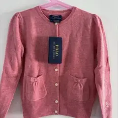 Polo Ralph Lauren ピンクカーディガン 120 新品タグ付き