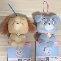 ディズニー ねむぐるみマスコット わんわん物語 ぬいぐるみ レディ トランプ