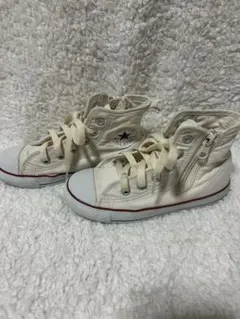 コンバース ハイカット ホワイト　19㎝
