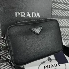 【美品譲渡】PRADA ブリック レザー バッグ