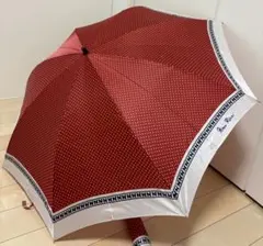Nina Ricci ニナリッチ　折りたたみ傘 赤色 水玉模様