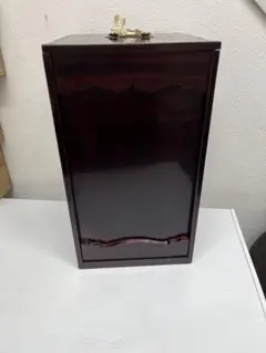 未使用展示品】和箪笥 小箪笥 5段6杯 漆調 伝統工芸 小物入れ【説明文