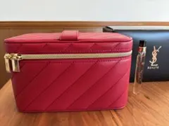 【新品】YSL オリジナルレッド バニティポーチ&リブレオーデパルファム10ml