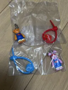 wiggle wiggle 마스코트 열쇠 고리 세트