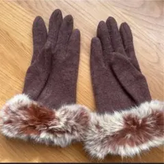 リアルファー手袋