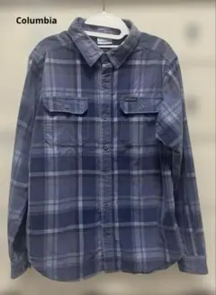 Columbia（コロンビア）フレアガンコーデュロイシャツ・メンズ Mサイズ