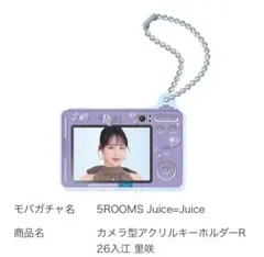 Juice=Juice 入江里咲 カメラ型アクリルキーホルダー 5ROOMS