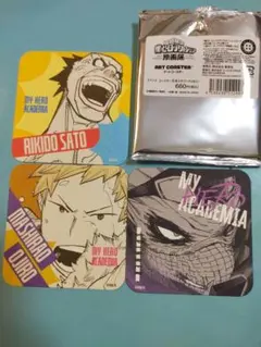 僕のヒーローアカデミア　原画展 コースター 3枚セット