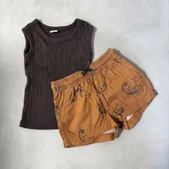 【２点セット】ベビー水着＆タンクトップ 80cm