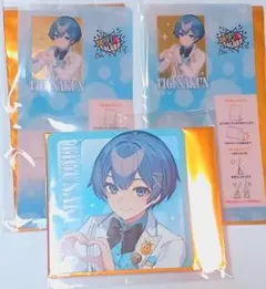 AMPTAK×COLORS ちぐさくん まねきねこ コースター&スタンドポップ