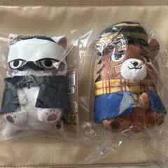 ゴールデンカムイ　どうぶつフォーゼぬいぐるみ　杉本佐一　　 谷垣源次郎