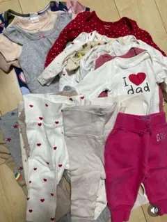 お値下げ！！h&mロンパース レギンス ベビー服まとめ売り