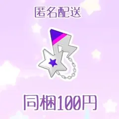 【同梱100円】わいるど☆すたーパープル アクセ