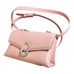 CHARLES & KEITH ショルダーバック　バック　ピンク系　ミニバック