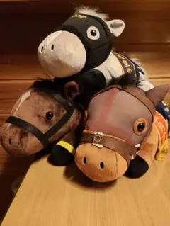 サラブレッドコレクション　ねそべりBIG　3種セット　競馬