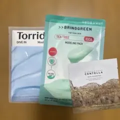 マスク 3種セット Torriden BRINGGREEN SKIN1004のサムネイル