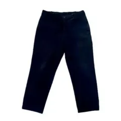 UNIQLO ユニクロ　スマートアンクルパンツ/コットン　ネイビー　S