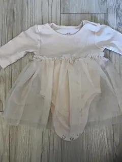 H&M チュールスカート付きワンピース