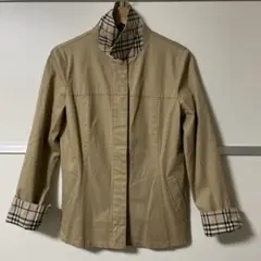 高級 バーバリーブルーレーベル ジャケット ノバチェック