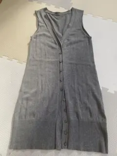 【オットー】グレー ニットベスト