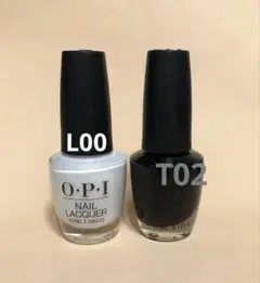 新品　OPI　L00・T02　ネイルラッカー2本