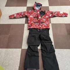 nima スキーウェア 上下セット 赤