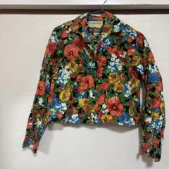 パ*子様 PPFM 花柄バーガンディジャケット - メルカリ