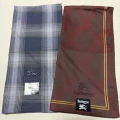 バーバリー ハンカチ 2枚セット