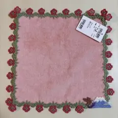 お得な新品5点おまとめset⭐️mikimoto別注&一富士二鷹三茄子　近沢レース リクエスト近沢レースハンカチ 一富士二鷹三茄子（ピンク) 近沢レース