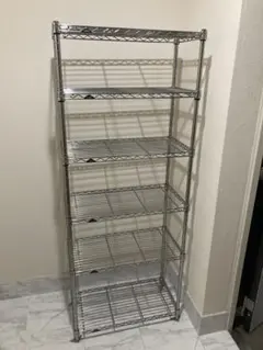 ルミナス ライト6段スチールラック 60×30×150㎝