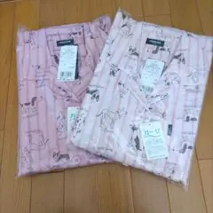 renoma 犬柄 ピンク パジャマ 2着セットのサムネイル