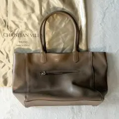 [新品未使用] イタリア製トートバッグ CHRISTIAN VILLAのサムネイル