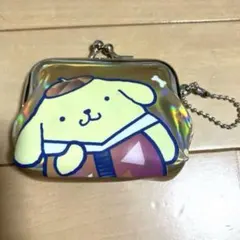 未使用　サンリオ　ポムポムプリン　がま口